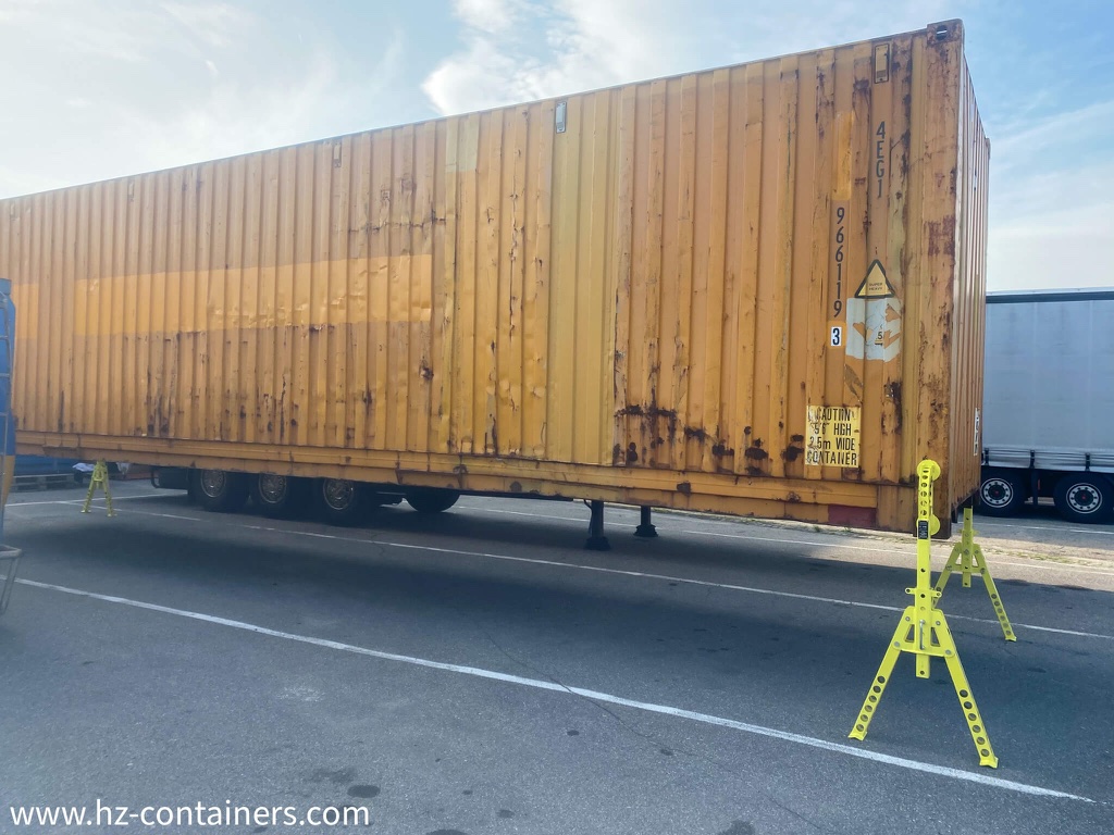 Ali potrebujete dovoljenje za transportni kontejner s ConFoot nogami?